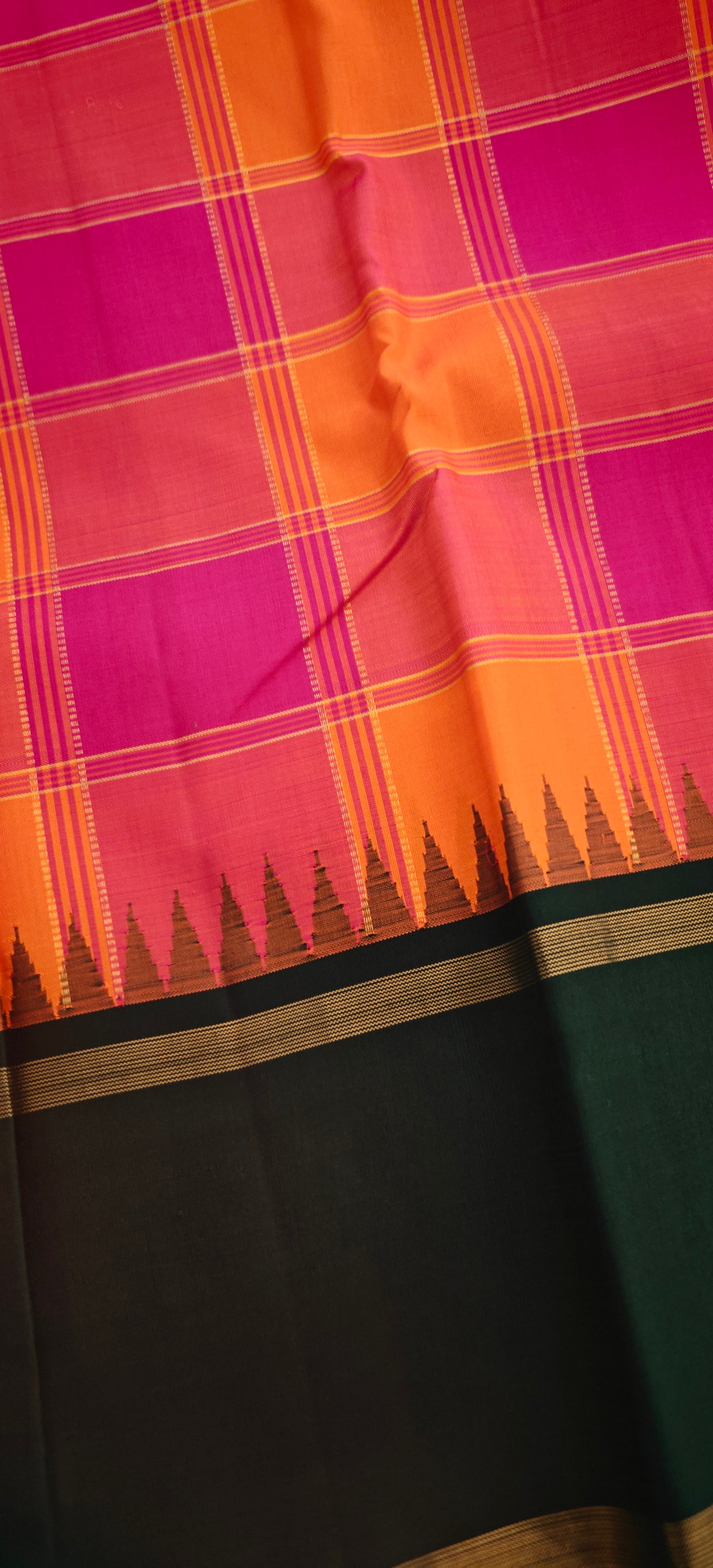Paalum pazham Kattam  -Kanjivaram Silk Saree