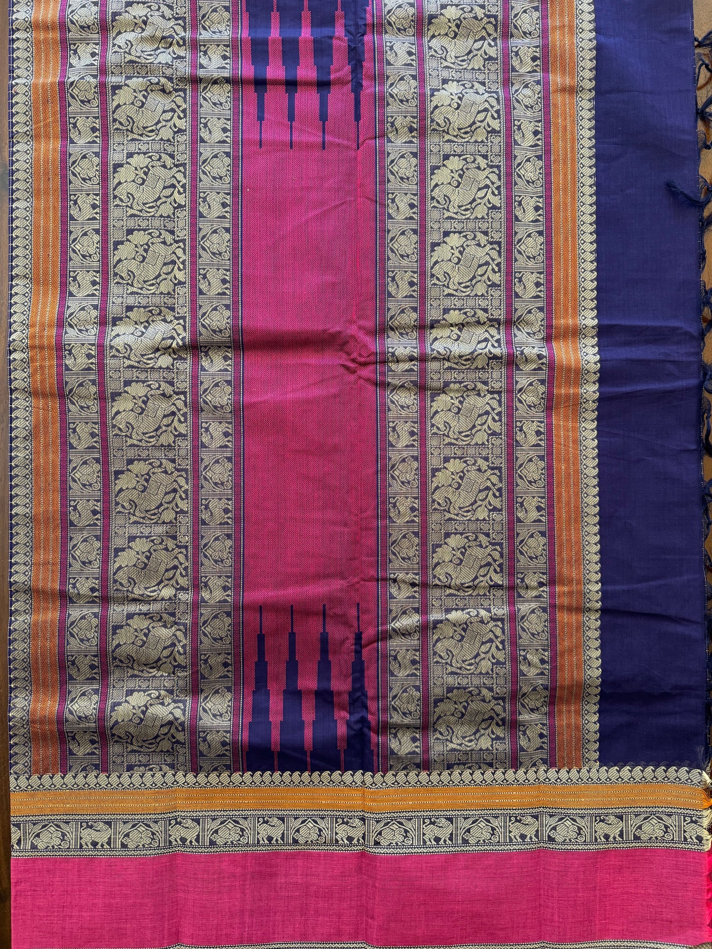 1000 Butta Purple- Kanchi Cotton