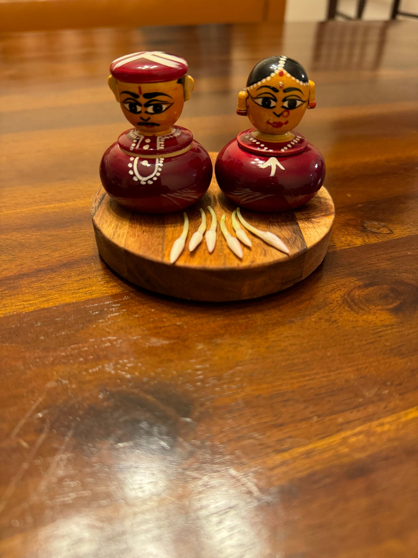 Etikoppaka - Manjal (Turmeric) & Kumkum holder [Set of 2]