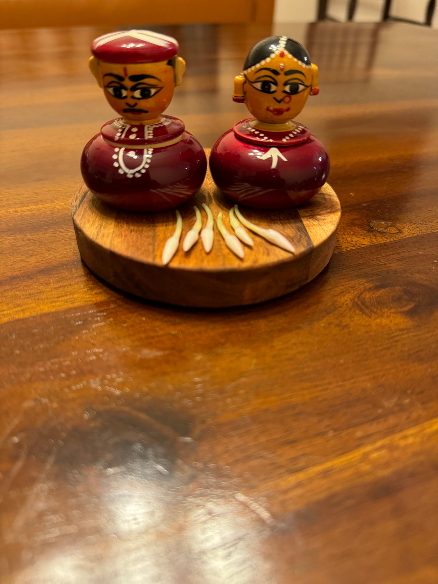 Etikoppaka - Manjal (Turmeric) & Kumkum holder [Set of 2]