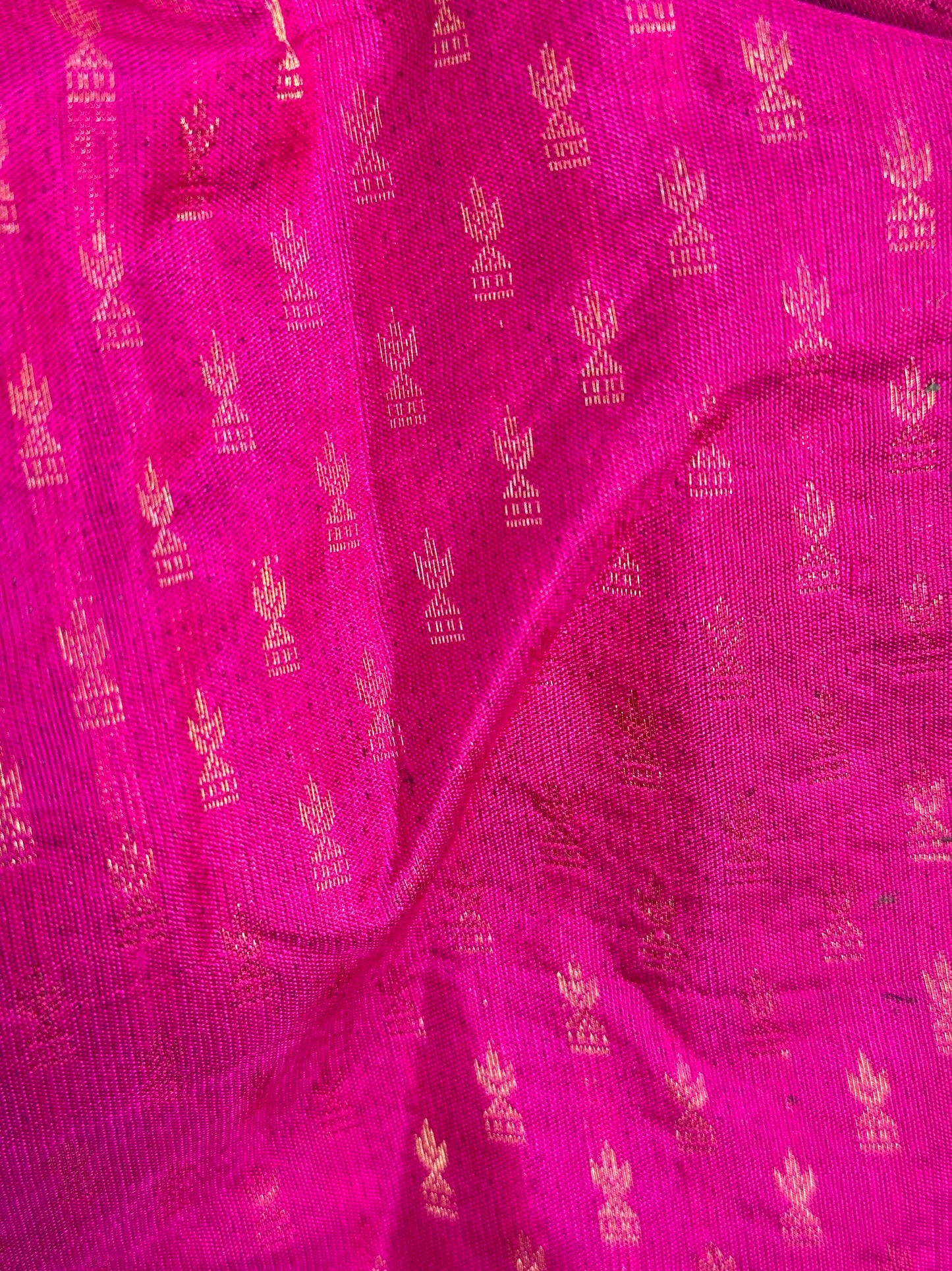 Handloom Pink Kanjeevaram- Sleeveless Blouse