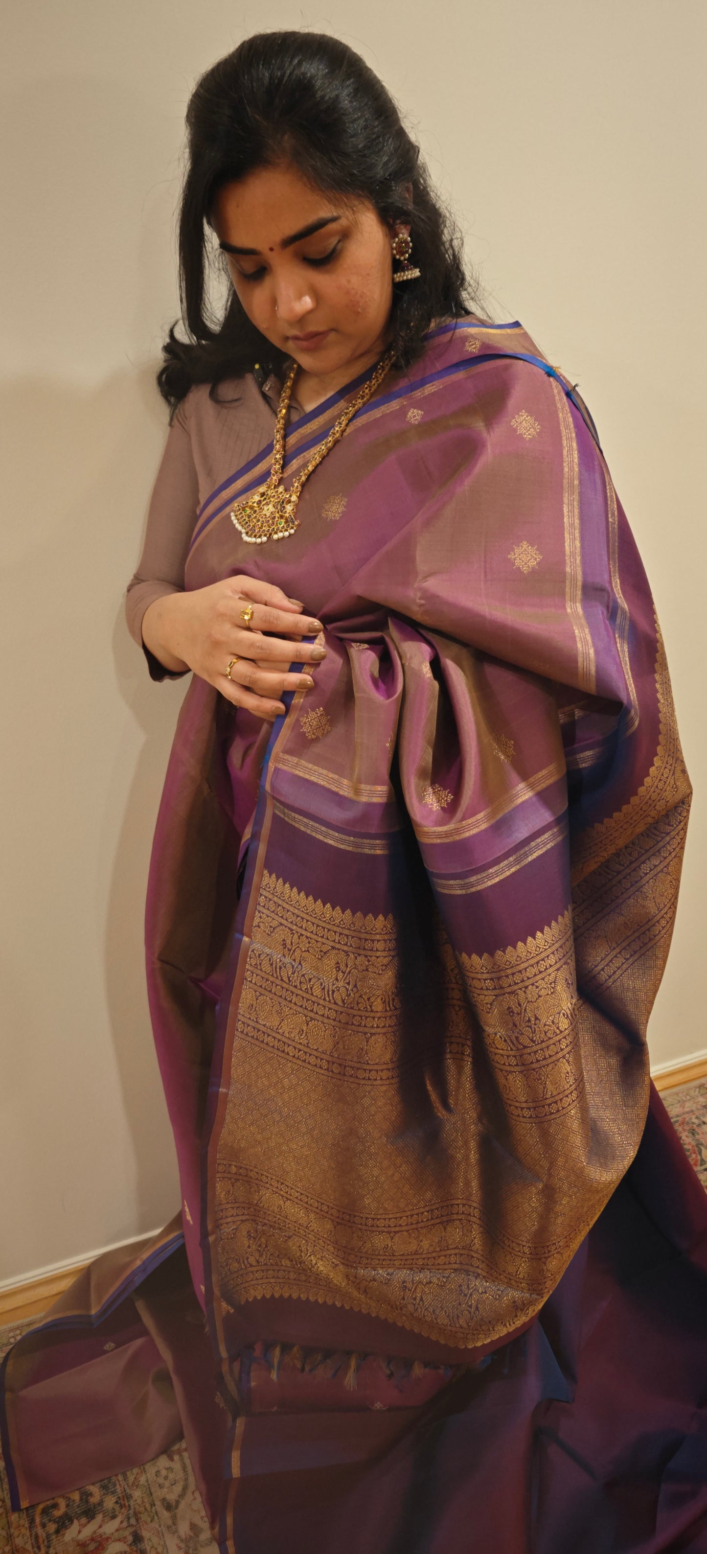 Kasuti Motif Kanjivaram