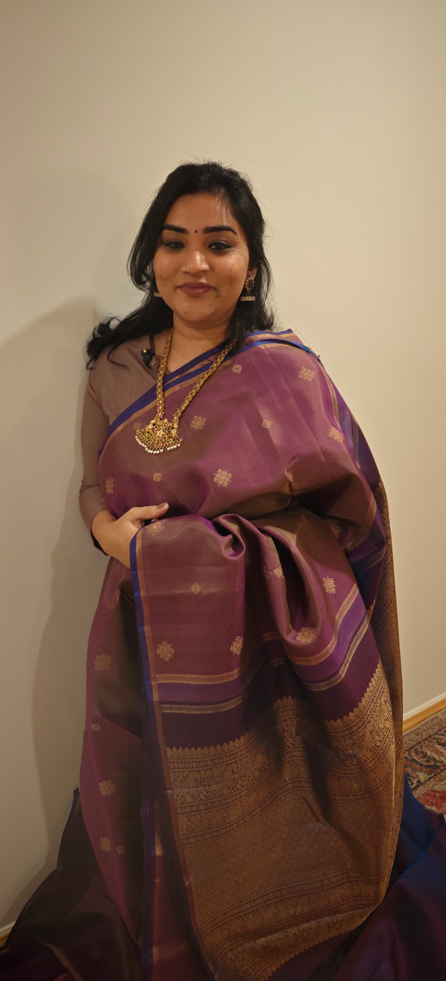 Kasuti Motif Kanjivaram