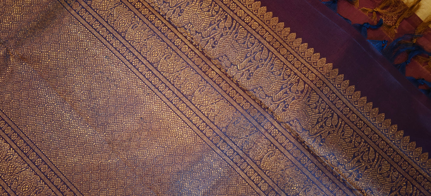 Kasuti Motif Kanjivaram