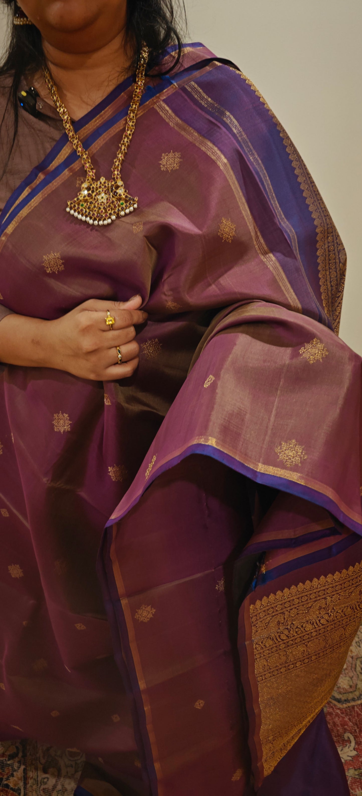 Kasuti Motif Kanjivaram