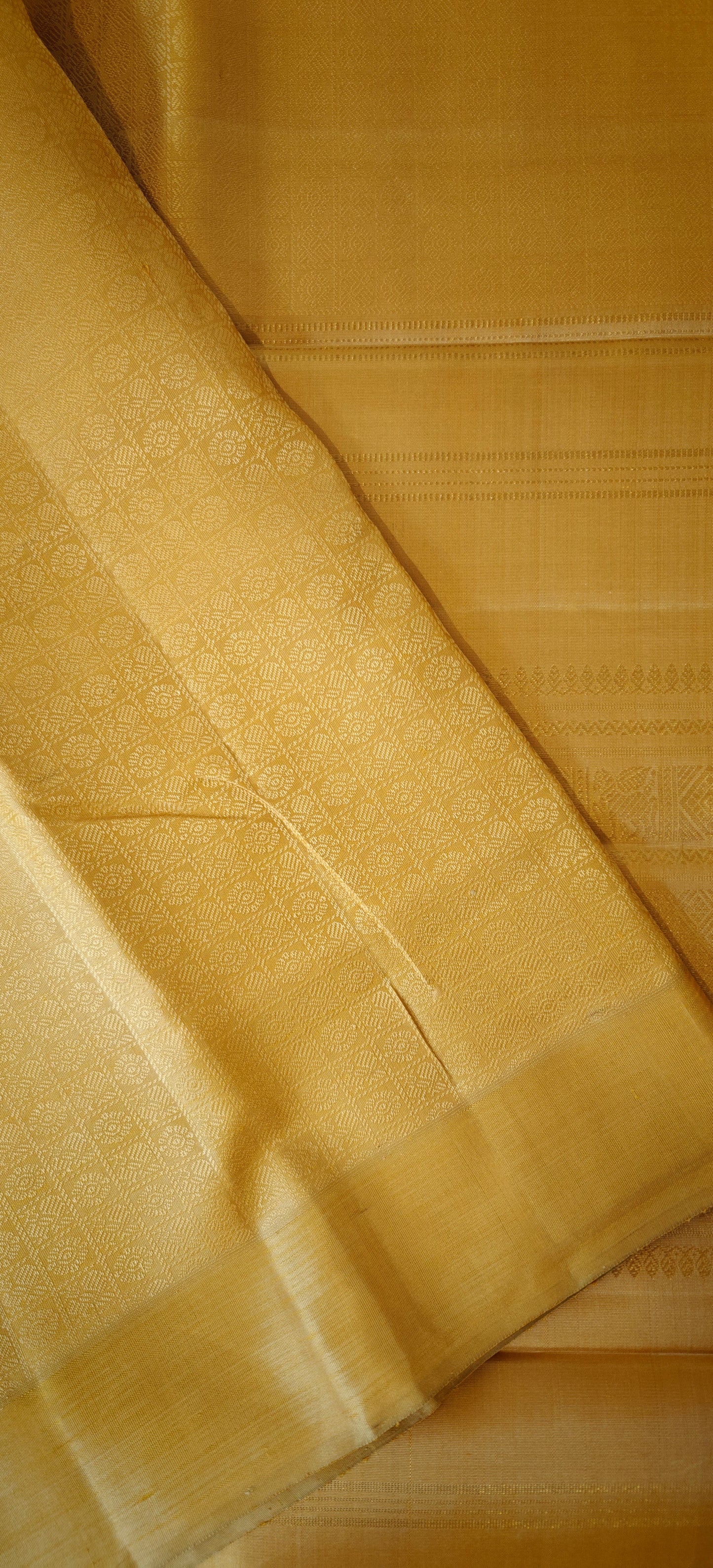 Golden  threadwork kanjivaram silk saree